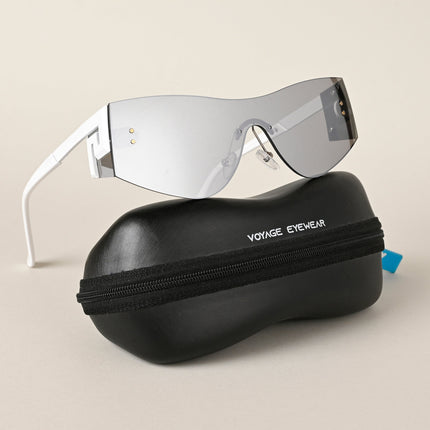Grey Wrap Around Sunglasses - MG4520