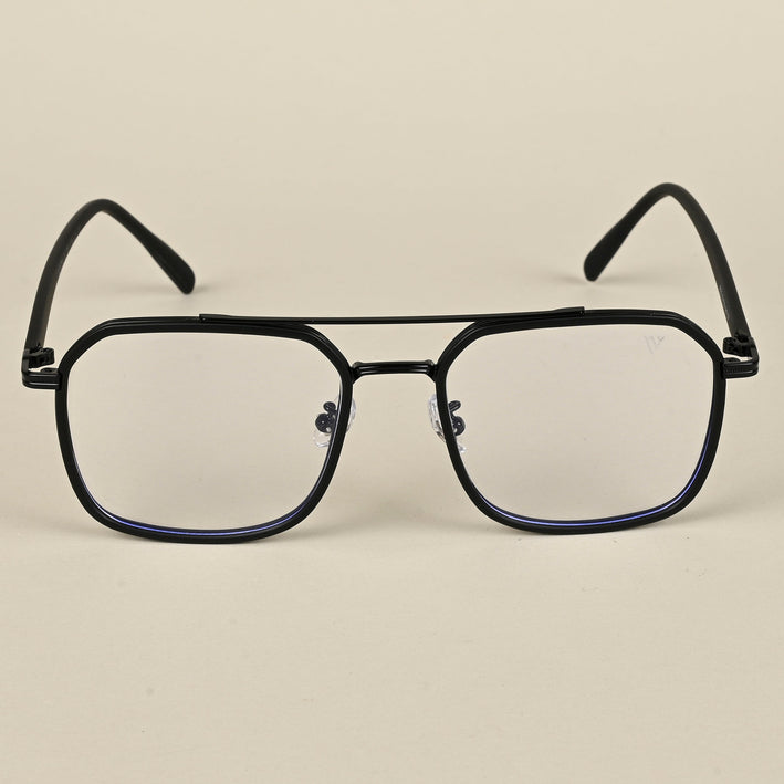 Voyage Maverick Black Wayfarer Eyeglasses for Men & Women - MG5135-C4