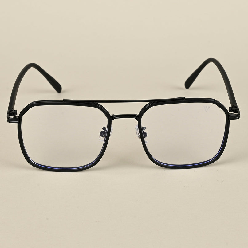Voyage Maverick Black Wayfarer Eyeglasses for Men & Women - MG5135-C4