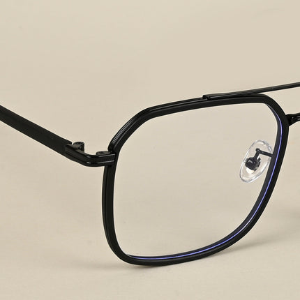 Voyage Maverick Black Wayfarer Eyeglasses for Men & Women - MG5135-C4