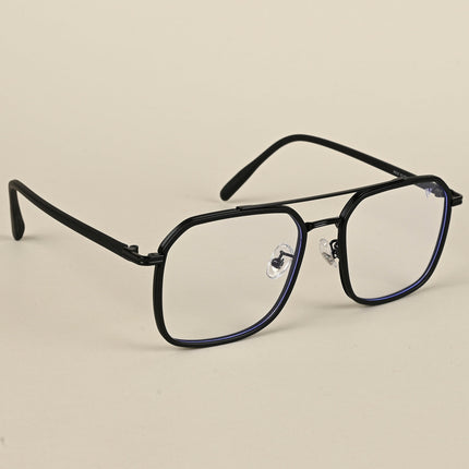 Voyage Maverick Black Wayfarer Eyeglasses for Men & Women - MG5135-C4