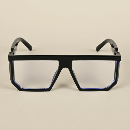 Voyage Shine Black Wayfarer Eyeglasses for Men & Women - MG5065-C1