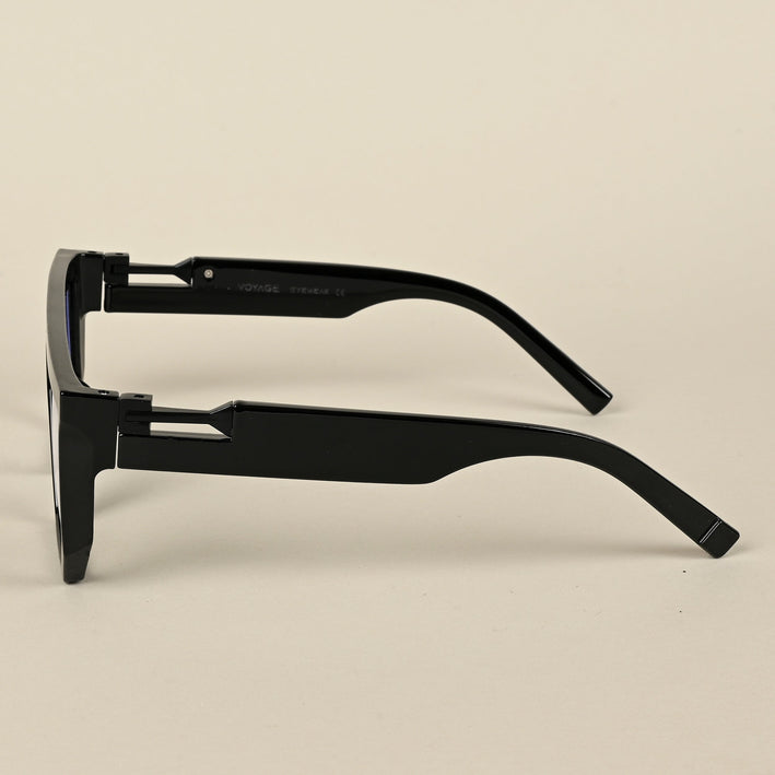 Voyage Shine Black Wayfarer Eyeglasses for Men & Women - MG5065-C1