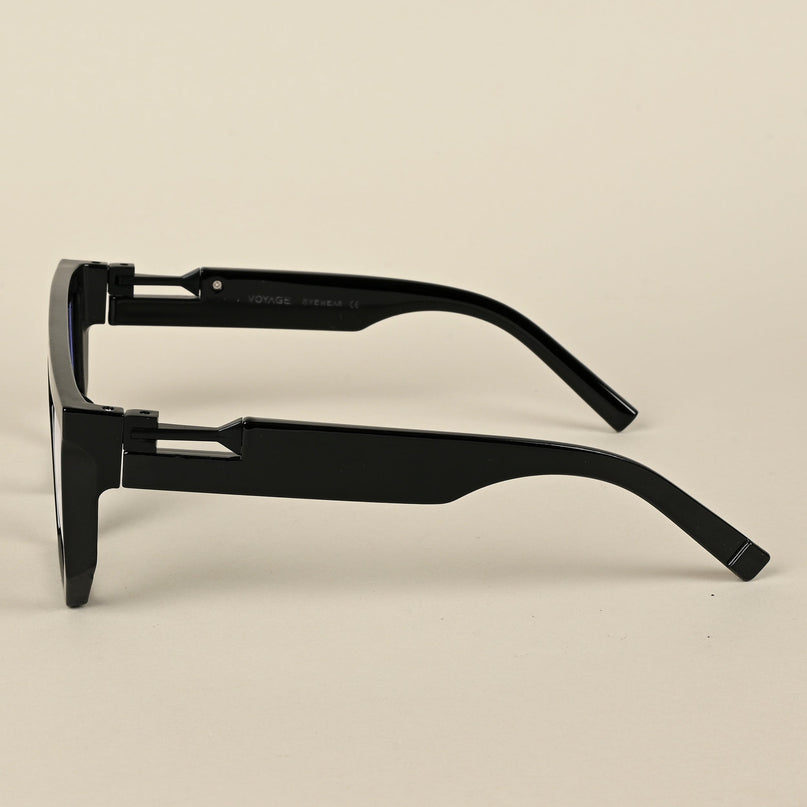 Voyage Shine Black Wayfarer Eyeglasses for Men & Women - MG5065-C1