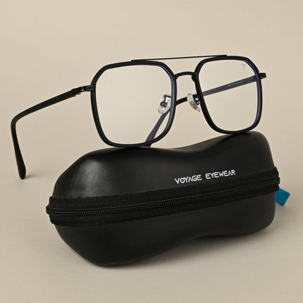 Voyage Maverick Black Wayfarer Eyeglasses for Men & Women - MG5135-C4