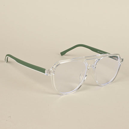 Voyage Maverick Transparent Wayfarer Eyeglasses for Men & Women - MG5083-C3