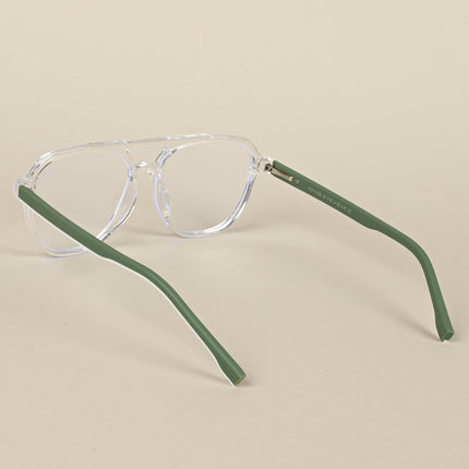 Voyage Maverick Transparent Wayfarer Eyeglasses for Men & Women - MG5083-C3