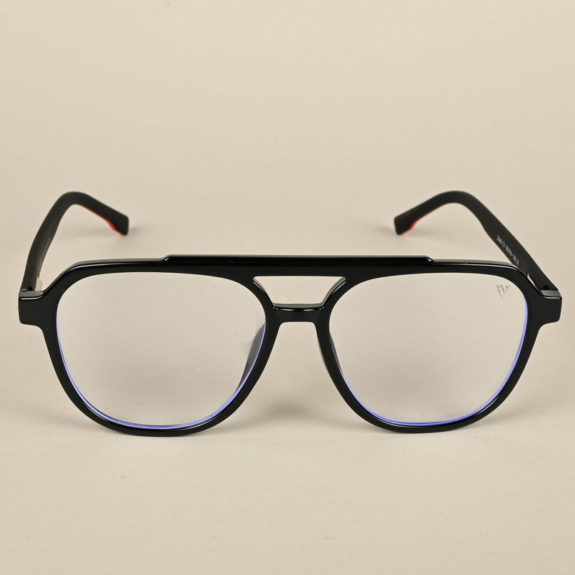 Voyage Maverick Black Wayfarer Eyeglasses for Men & Women - MG5081-C1