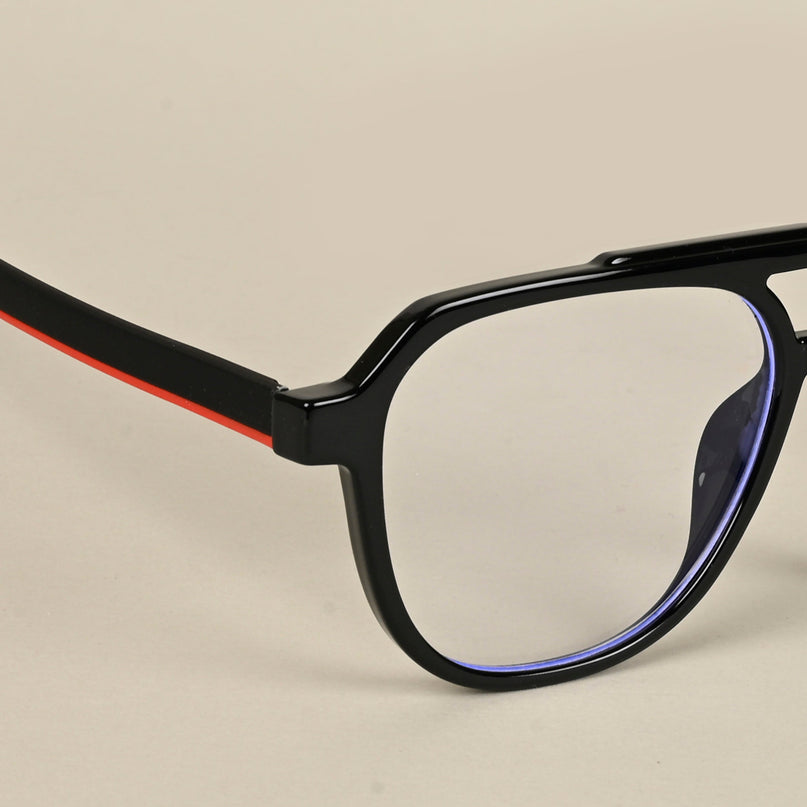 Voyage Maverick Black Wayfarer Eyeglasses for Men & Women - MG5081-C1