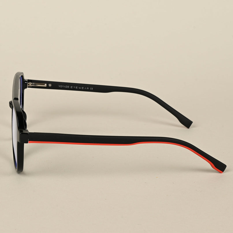 Voyage Maverick Black Wayfarer Eyeglasses for Men & Women - MG5081-C1