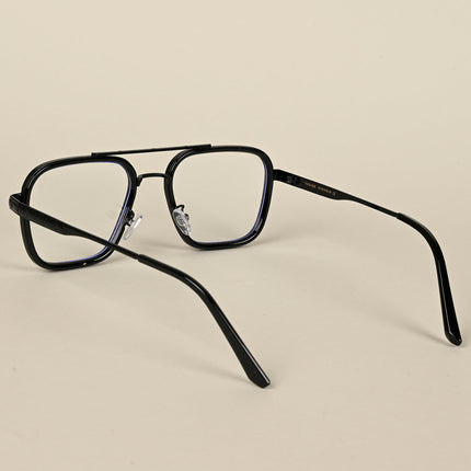 Voyage Maverick Black Wayfarer Eyeglasses for Men & Women - MG5080-C2