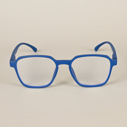 Voyage Air Royal Blue Square Eyeglasses for Men & Women - MG4544