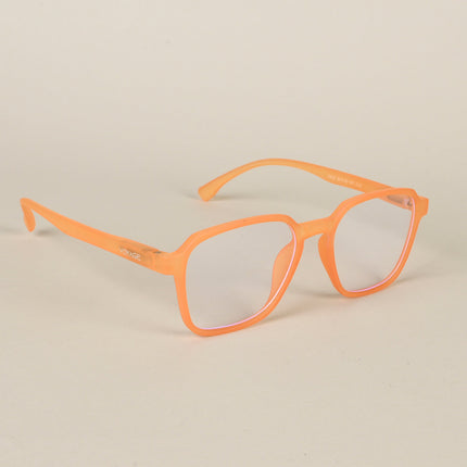 Voyage Air Orange Square Eyeglasses for Men & Women - MG4539