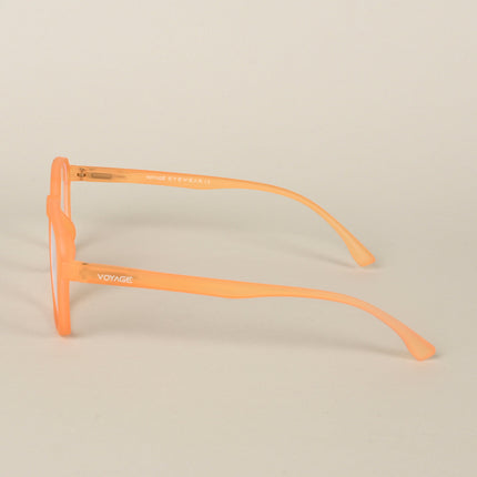 Voyage Air Orange Square Eyeglasses for Men & Women - MG4539