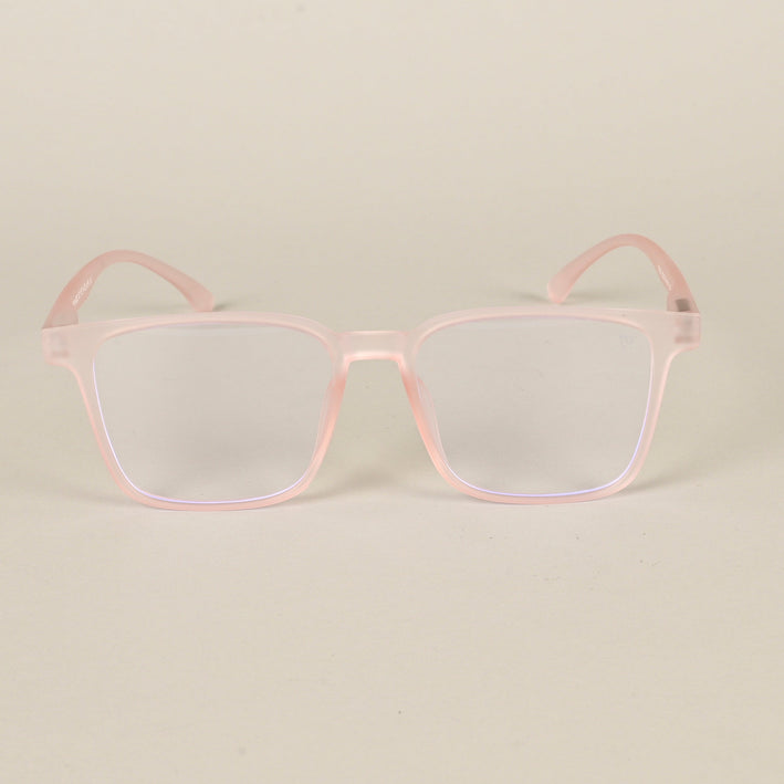 Voyage Air Pink Square Eyeglasses for Men & Women - MG4530