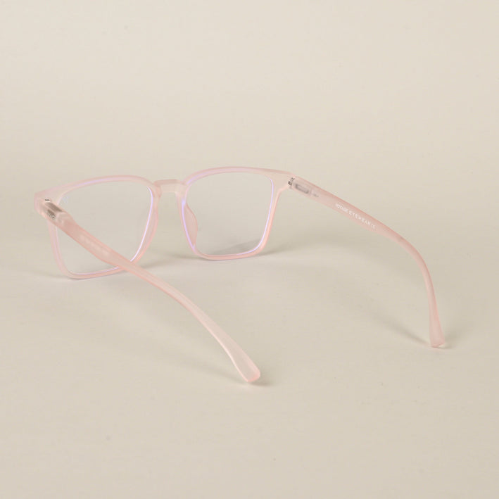 Voyage Air Pink Square Eyeglasses for Men & Women - MG4530