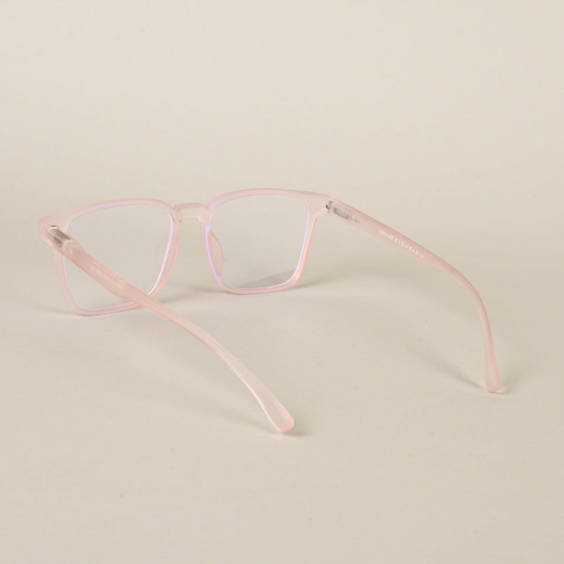 Voyage Air Pink Square Eyeglasses for Men & Women - MG4530