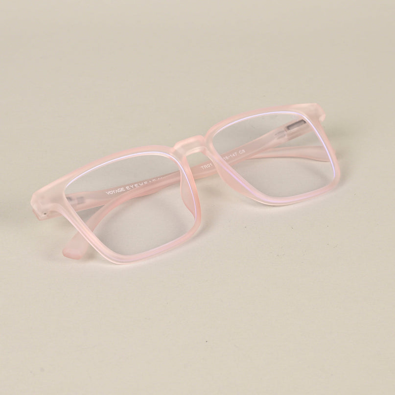 Voyage Air Pink Square Eyeglasses for Men & Women - MG4530