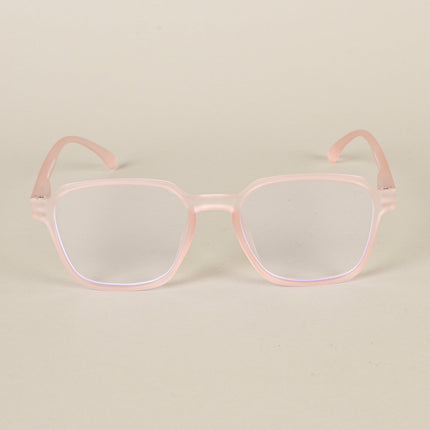 Voyage Air Pink Square Eyeglasses for Men & Women - MG4540