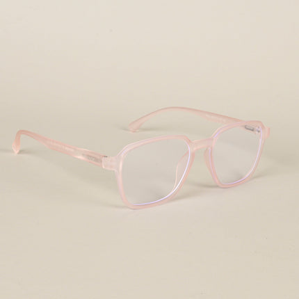 Voyage Air Pink Square Eyeglasses for Men & Women - MG4540