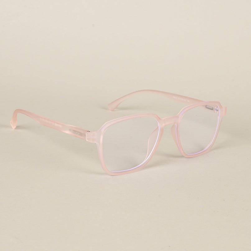Voyage Air Pink Square Eyeglasses for Men & Women - MG4540