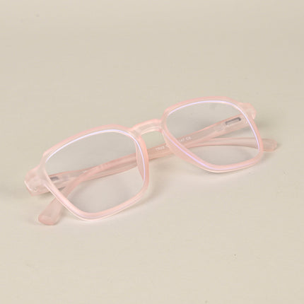 Voyage Air Pink Square Eyeglasses for Men & Women - MG4540