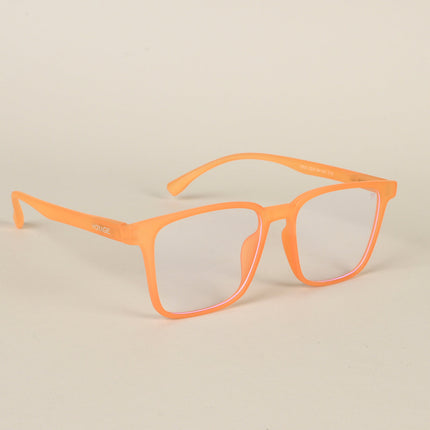 Voyage Air Orange Square Eyeglasses for Men & Women - MG4529