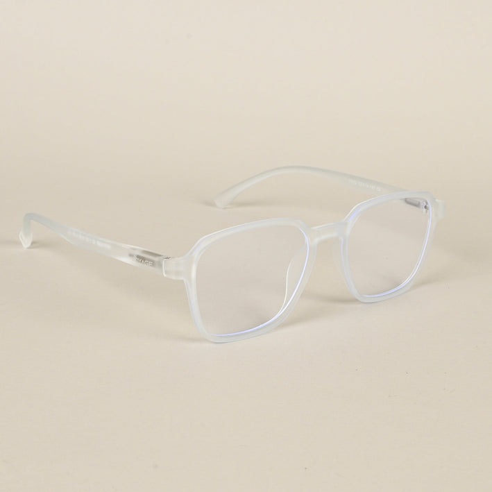 Voyage Air Light Blue Square Eyeglasses for Men & Women - MG4541