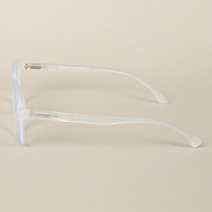 Voyage Air Light Blue Square Eyeglasses for Men & Women - MG4541