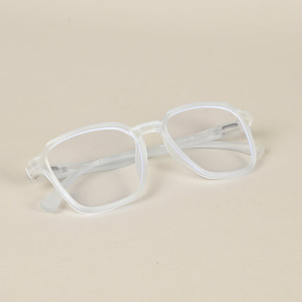 Voyage Air Light Blue Square Eyeglasses for Men & Women - MG4541