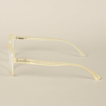 Voyage Air Yellow Square Eyeglasses for Men & Women - MG4537