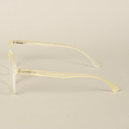 Voyage Air Yellow Square Eyeglasses for Men & Women - MG4527