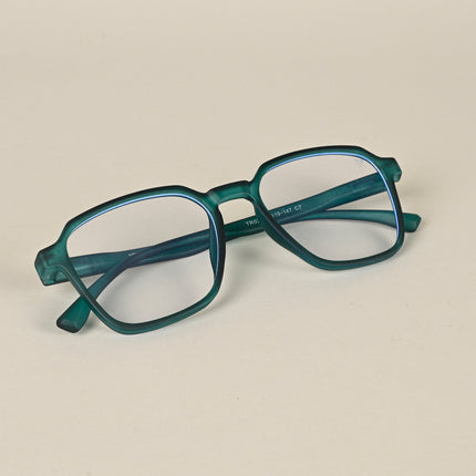 Voyage Air Green Square Eyeglasses for Men & Women - MG4538