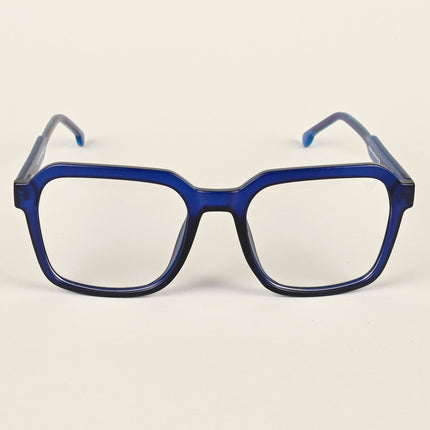 Voyage Navy Blue Wayfarer Eyeglasses for Men & Women - MG4915-C5