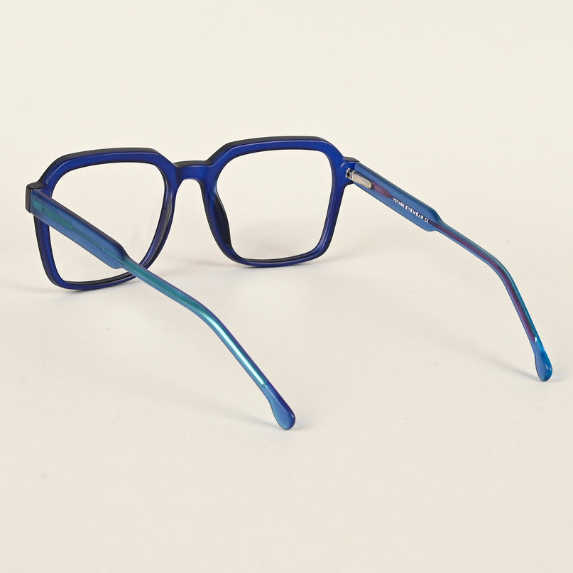 Voyage Navy Blue Wayfarer Eyeglasses for Men & Women - MG4915-C5