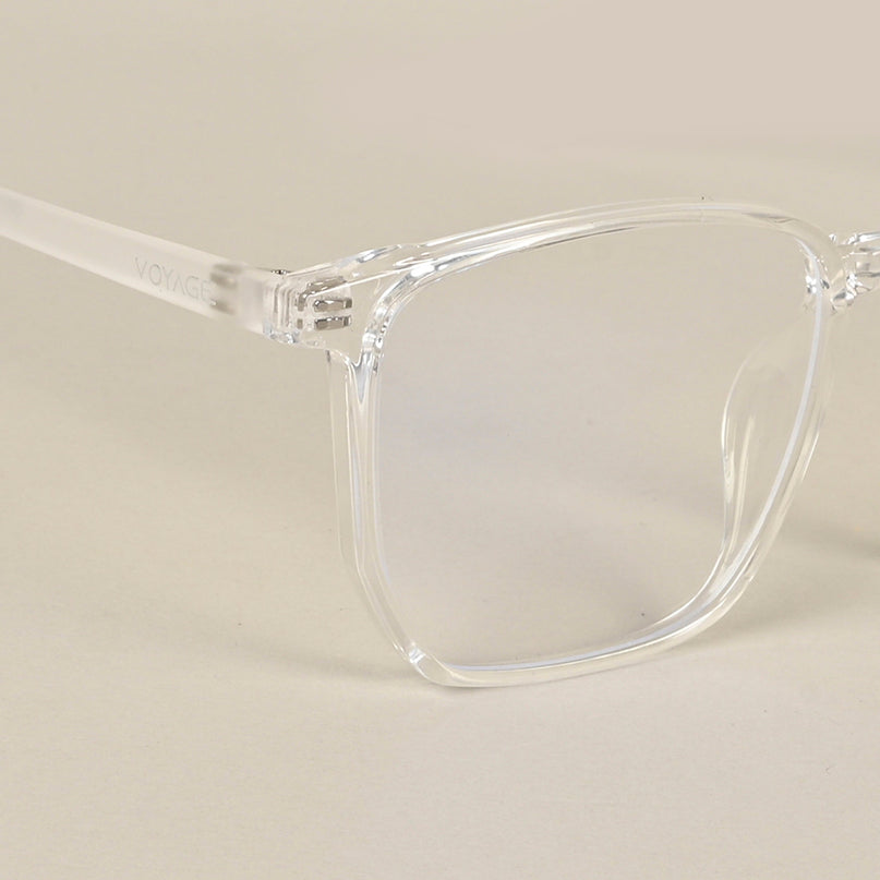 Voyage Air Clear Square Eyeglasses for Men & Women - MG4559-C3