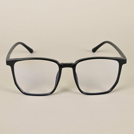 Voyage Air Black Square Eyeglasses for Men & Women - MG4558-C1