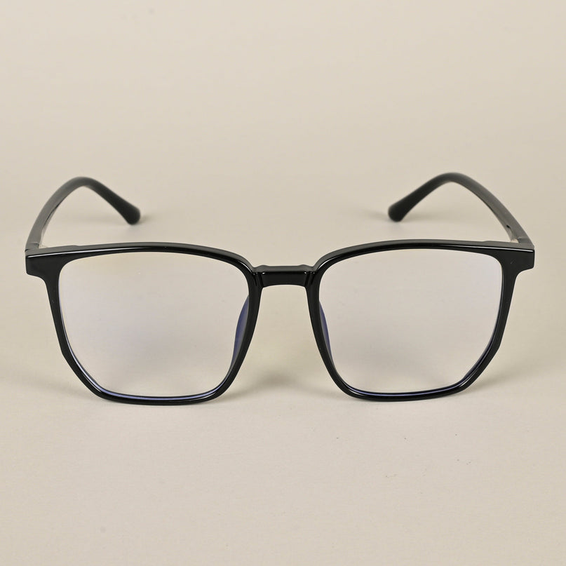Voyage Air Black Square Eyeglasses for Men & Women - MG4558-C1
