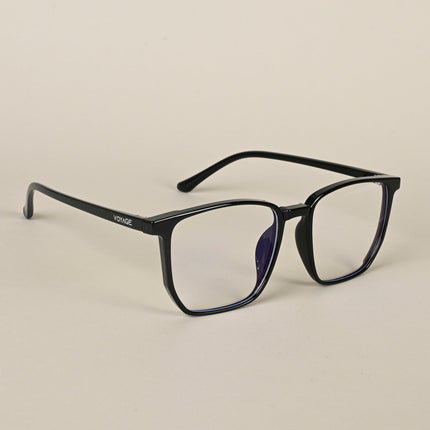 Voyage Air Black Square Eyeglasses for Men & Women - MG4558-C1