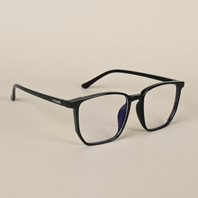 Voyage Air Black Square Eyeglasses for Men & Women - MG4558-C1
