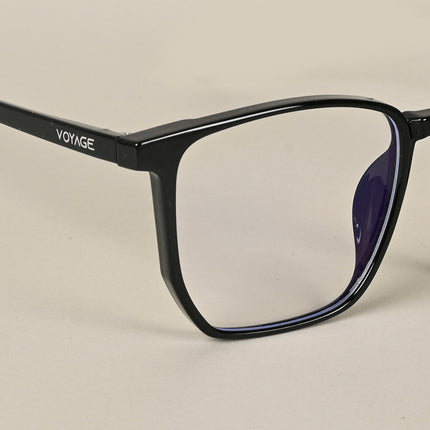 Voyage Air Black Square Eyeglasses for Men & Women - MG4558-C1