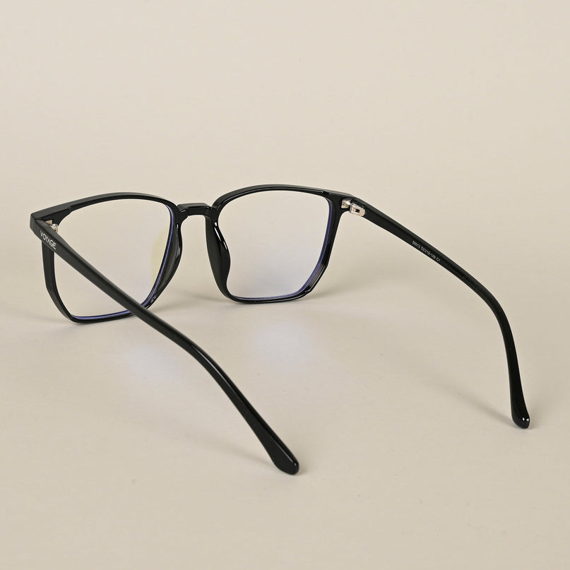 Voyage Air Black Square Eyeglasses for Men & Women - MG4558-C1