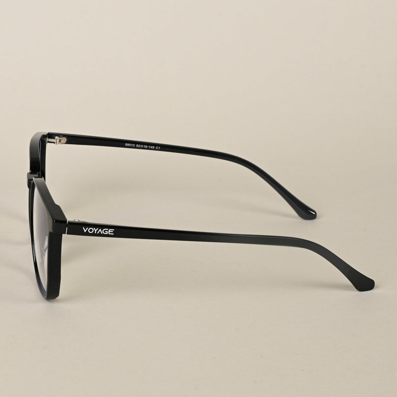 Voyage Air Black Square Eyeglasses for Men & Women - MG4558-C1