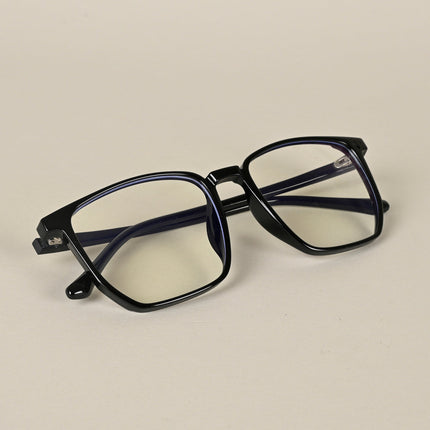 Voyage Air Black Square Eyeglasses for Men & Women - MG4558-C1