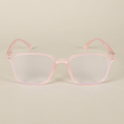 Voyage Air Pink Square Eyeglasses for Men & Women - MG4550