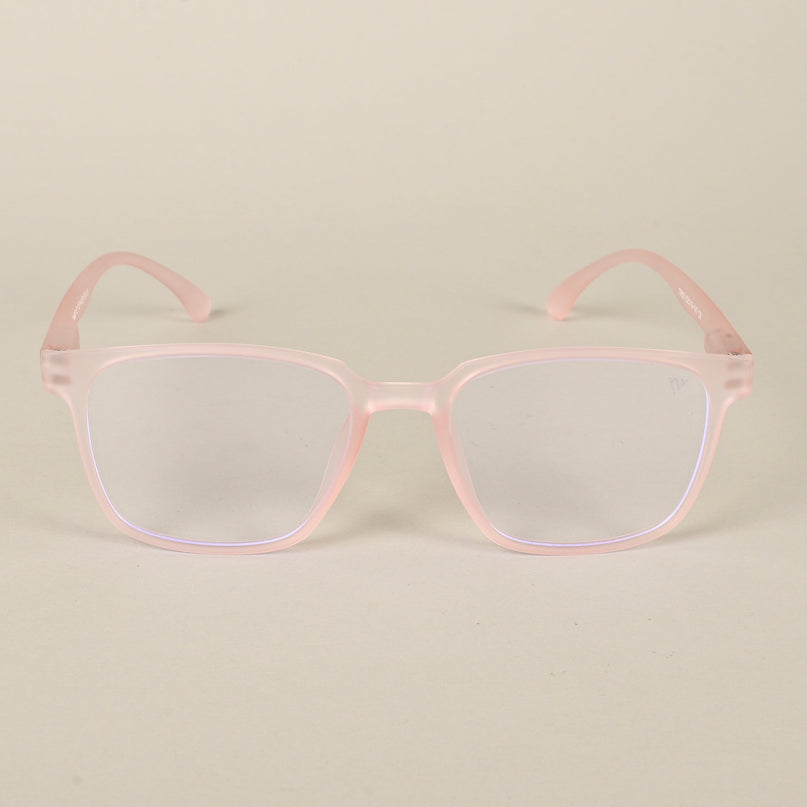Voyage Air Pink Square Eyeglasses for Men & Women - MG4550