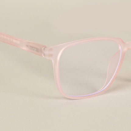 Voyage Air Pink Square Eyeglasses for Men & Women - MG4550