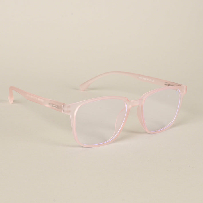 Voyage Air Pink Square Eyeglasses for Men & Women - MG4550