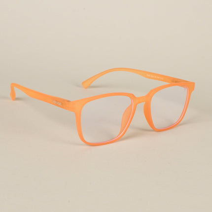 Voyage Air Orange Square Eyeglasses for Men & Women - MG4549