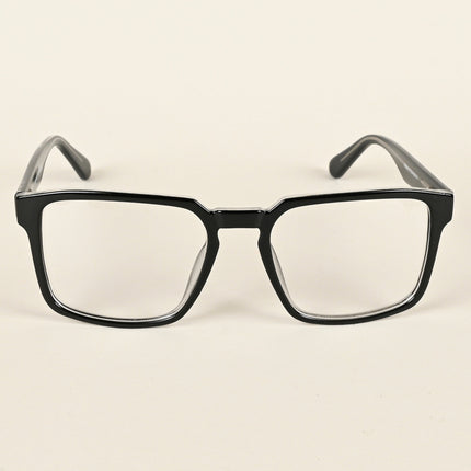 Voyage Shine Black Square Eyeglasses for Men & Women - MG4921-C1